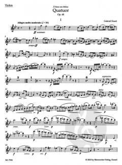 Quatuor pour piano, violon, alto et violoncelle en sol mineur, op. 45 (Gabriel Fauré) 