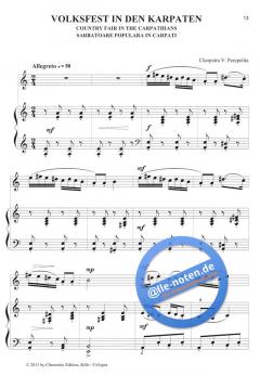 Rumänische Impressionen von Cleopatra V. Perepelita für Oboe und Klavier im Alle Noten Shop kaufen (Partitur)