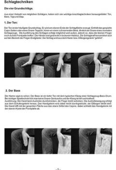 Cajon Styles mit Heck Stick & Side Kick von Martin Röttger 