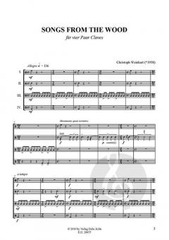 Songs From The Wood von Christoph Weinhart 