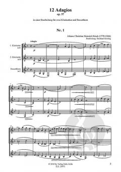 12 Adagios op.57 von Johann Christian Heinrich Rinck 