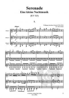 Eine kleine Nachtmusik von W.A. Mozart 