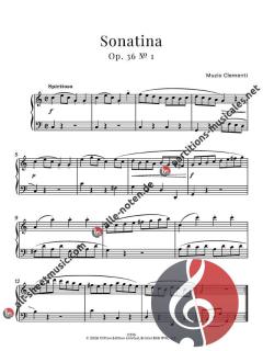 Simplest Clementi Sonatinas von Muzio Clementi (Download) 