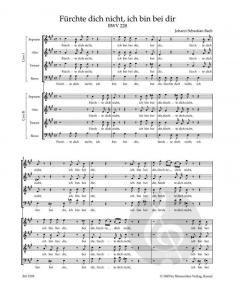 Fürchte dich nicht, ich bin bei dir BWV 228 (J.S. Bach) 