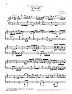 Sämtliche Klaviersonaten Band 3 von Joseph Haydn im Alle Noten Shop kaufen - UT50258