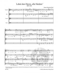 Lobet den Herrn, alle Heiden BWV 230 (J.S. Bach) 