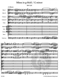 Missa in g-Moll (J.S. Bach) 