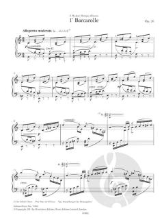 Barcarolles für Klavier von Gabriel Fauré für Klavier im Alle Noten Shop kaufen