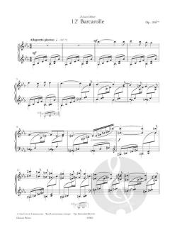 Barcarolles für Klavier von Gabriel Fauré für Klavier im Alle Noten Shop kaufen