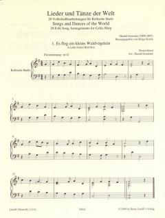Lieder und Tänze der Welt von Harald Genzmer 