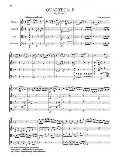 Streichquartette op. 77 / op. 103 von Joseph Haydn im Alle Noten Shop kaufen