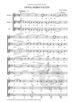 Dona nobis pacem (Sandra Milliken) 