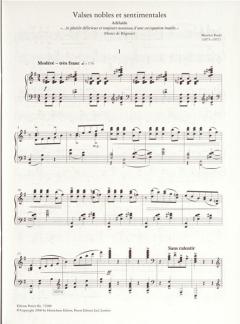 Valses nobles et sentimentales von Maurice Ravel 