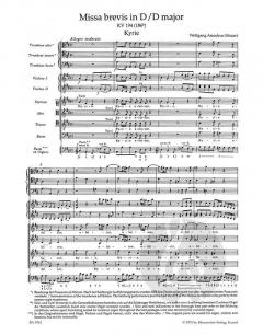 Missa brevis KV 194 (186h) (W.A. Mozart) 