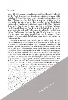 Violintechnik von Jeanne Christee 