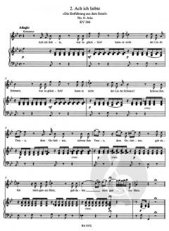 Das Arienbuch für Sopran Band 2 von Wolfgang Amadeus Mozart 