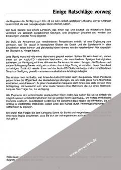 Anfängerkurs für Schlagzeug in 3D (Erich Theissen) 