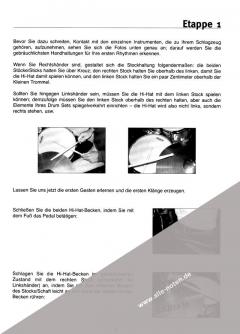 Anfängerkurs für Schlagzeug in 3D (Erich Theissen) 