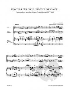 Konzert c-Moll von Johann Sebastian Bach 