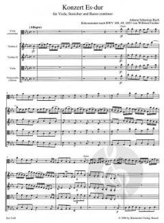 Konzert für Viola, Streicher und Basso continuo (J.S. Bach) 