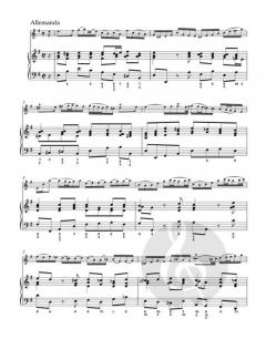 Sonaten G-Dur, e-Moll - Fuge g-Moll von Johann Sebastian Bach für Violine und Basso continuo im Alle Noten Shop kaufen
