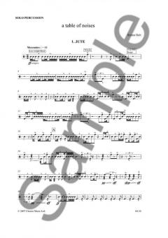 A Table of Noises von Simon Holt 