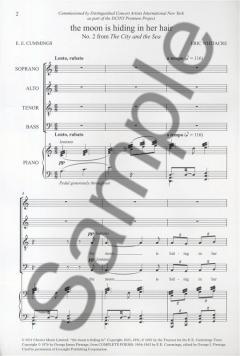 The Moon Is Hiding In Her Hair (Eric Whitacre) 