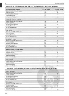 Standard Of Excellence: Jazz Ensemble Method (Director Score) 