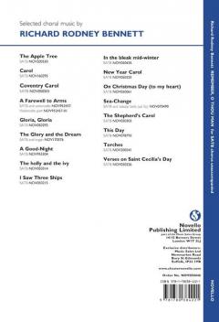 Remember, O Thou Man von Richard Rodney Bennett 