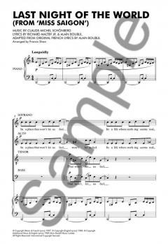 The Last Night Of The World von Claude-Michel Schönberg 