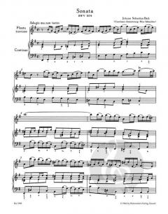 4 Sonaten von Johann Sebastian Bach 