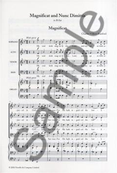Magnificat & Nunc Dimittis von Charles Villiers Stanford 