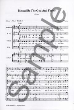 Blessed Be The God And Father (New Engraving) von Samuel Sebastian Wesley 