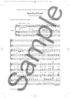 Save Us, O Lord von Edward C. Bairstow 