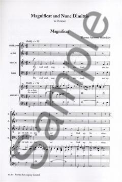 Magnificat & Nunc Dimittis von Thomas Attwood Walmisley 