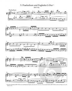 Präludien und Fughetten von Johann Sebastian Bach 