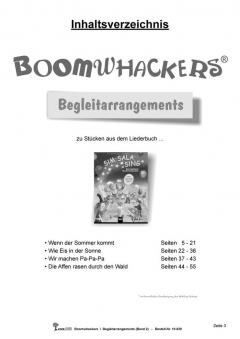 Boomwhackers - Begleitarrangements 2 