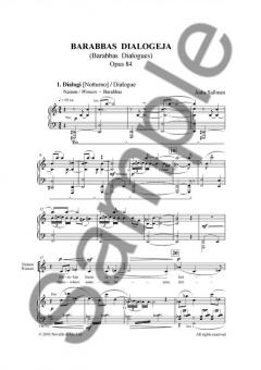 Barabbas Dialogeja (Barabbas Dialogues) Op.84 von Aulis Sallinen 