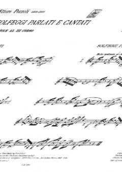 Solfeggi Parlati E Cantati von Ettore Pozzoli 