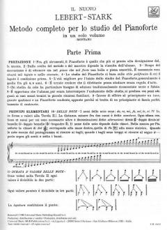 Nuovo Lebert Stark Metodo Completo in Un Solo Volu 