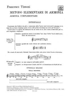 Metodo Elementare Di Armonia (Armonia Complementar von F. Tissoni 