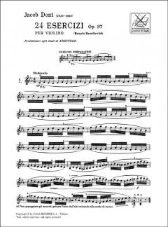 24 Esercizi Op. 37 von Jacob Dont 