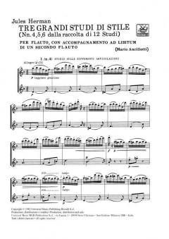 3 Grandi Studi di Stile von Jerry Herman 