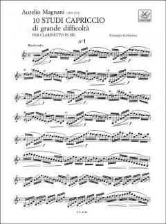 10 Studi Capriccio von Aurelio Magnani 