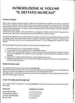 Il Nuovo Pozzoli: Il Dettato Musicale 