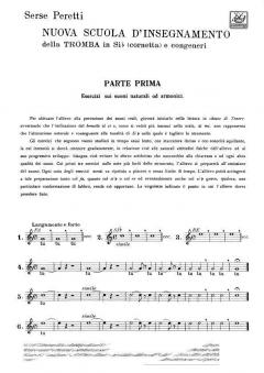 Nuova Scuola D Insegnamento Della Tromba in Si Bem von S. Peretti 