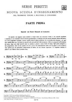 Nuova Scuola D Insegnamento Del Trbn. Tenore A Mac von S. Peretti 