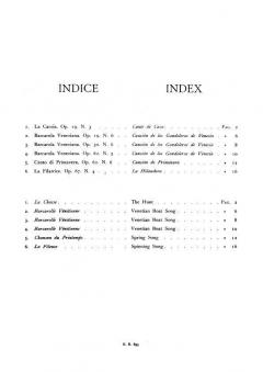 6 Romanze Senza Parole von Felix Mendelssohn Bartholdy 