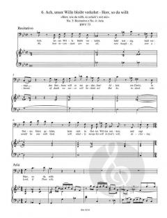 Das Arienbuch für Bass (deutsch) von Johann Sebastian Bach 