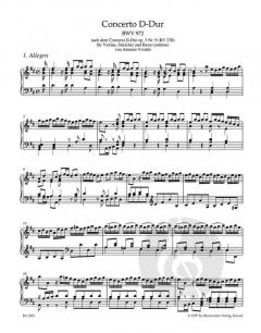 Klavierbearbeitungen fremder Werke 1 von Johann Sebastian Bach im Alle Noten Shop kaufen